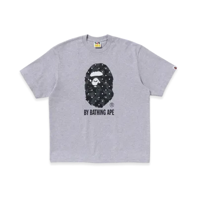 A BATHING APE Abc Dot Camo By Bathing Ape Relaxed Fit Tee "Grey"