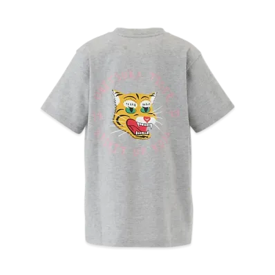 Onitsuka Tiger Kids Graphic Tee "HeatherGrey"