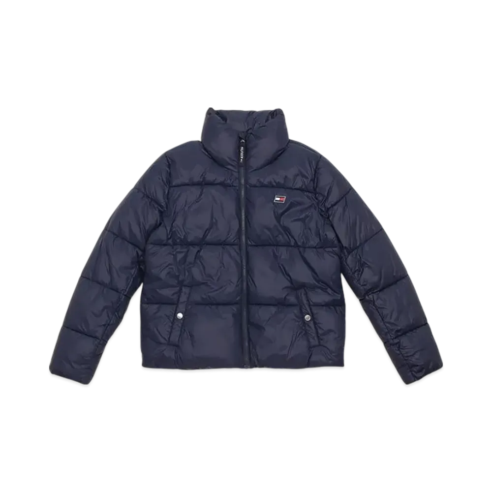 TOMMY HILFIGER Boxy Puffer Jacket "Navy"