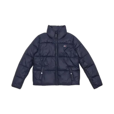 TOMMY HILFIGER Boxy Puffer Jacket "Navy"