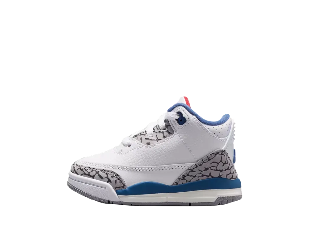 Nike TD Jordan 3 Retro OG "True Blue"