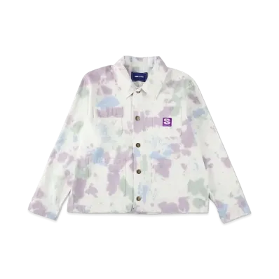 WIND AND SEA Uneven Dye Cover All "Chamois Pink"