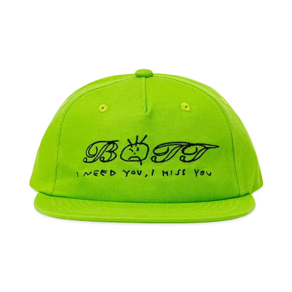 BOTT Miss You 5-Panel Cap "Lime"