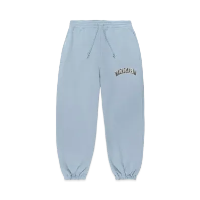 WACKO MARIA Middle Weight Sweat Pants "Blue"