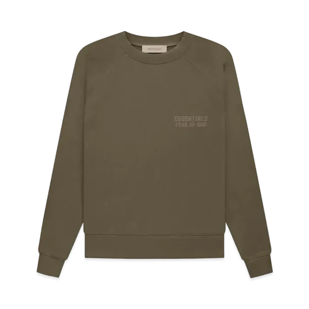 FEAR OF GOD ESSENTIALS Crewneck "Wood"