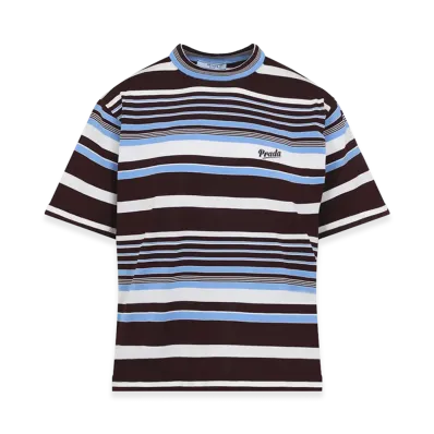 PRADA Women's Logo Intarsia Sweater "Stripped"
