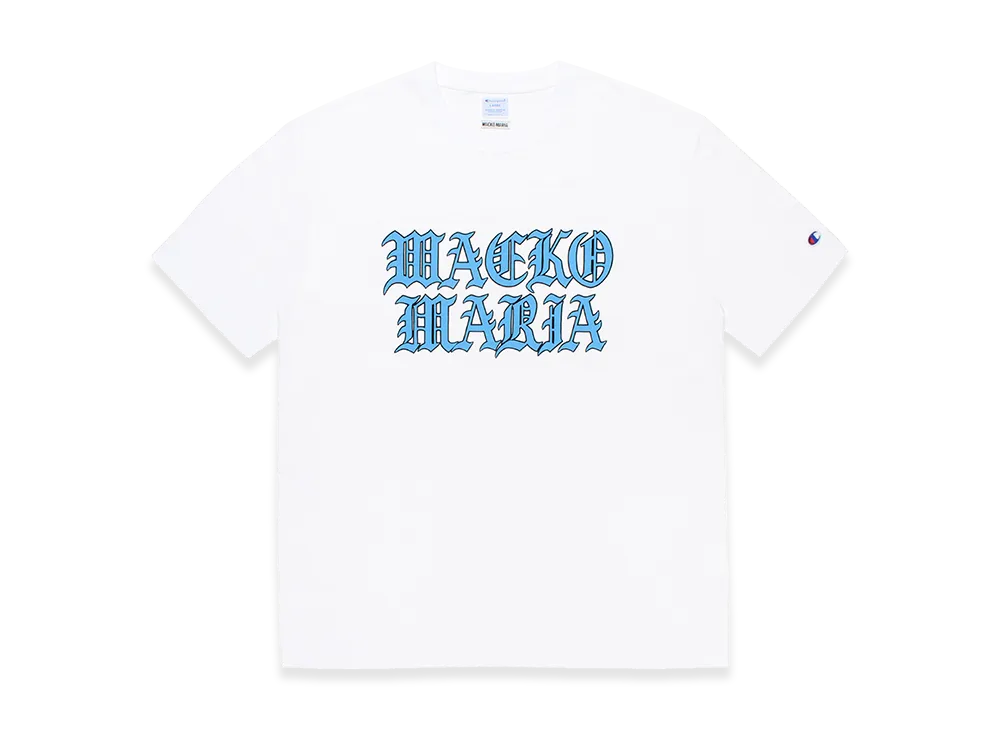 WACKO MARIA x Champion Heavy Weight T-Shirt "White"