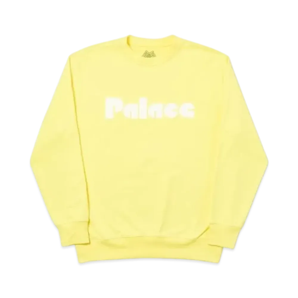 PALACE Ace Crew "Light Yellow"