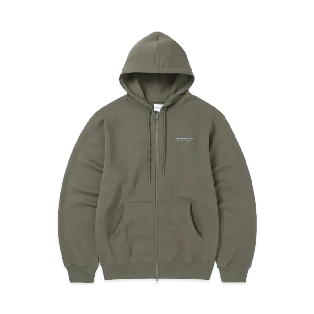 thisisneverthat DSN-Logo Zip Hoodie "Dark Mocha"