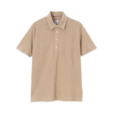 Paul Smith Colored Linen Polo Shirt "Beige"