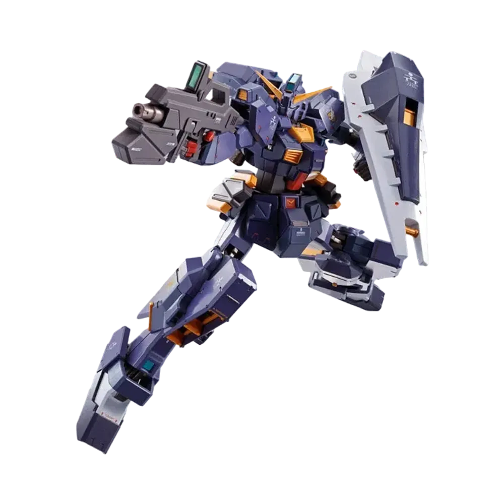 BANDAI "METAL ROBOT SPIRITS" -Advance of Zeta: The Flag of Titans- <SIDE MS> GUNDAM TR-1 [HAZEL CUSTOM] (COMBAT DEPLOYMENT COLORS) & OPTION PARTS SET