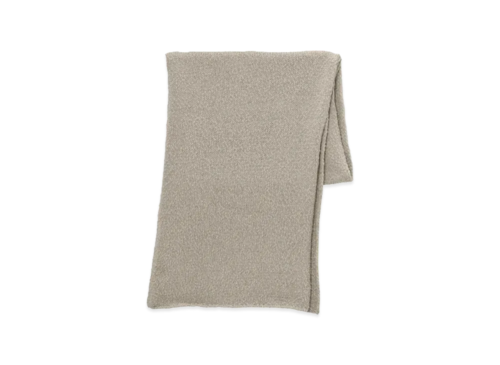 Graphpaper Cotton Wool Slub Scarf "Ash"