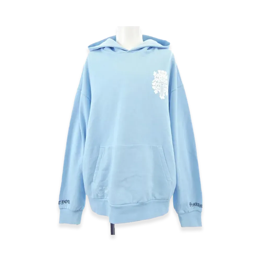 Chrome Hearts Miami Art Basel Dagger Hoodie "Blue"