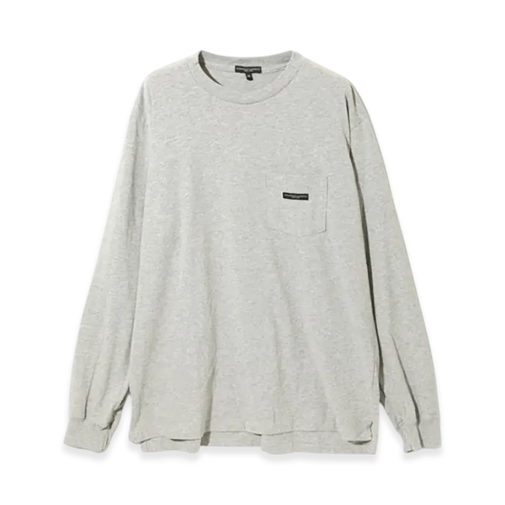 ENGINEERED GARMENTS Long Sleeve Crew Neck Tee "Gray"