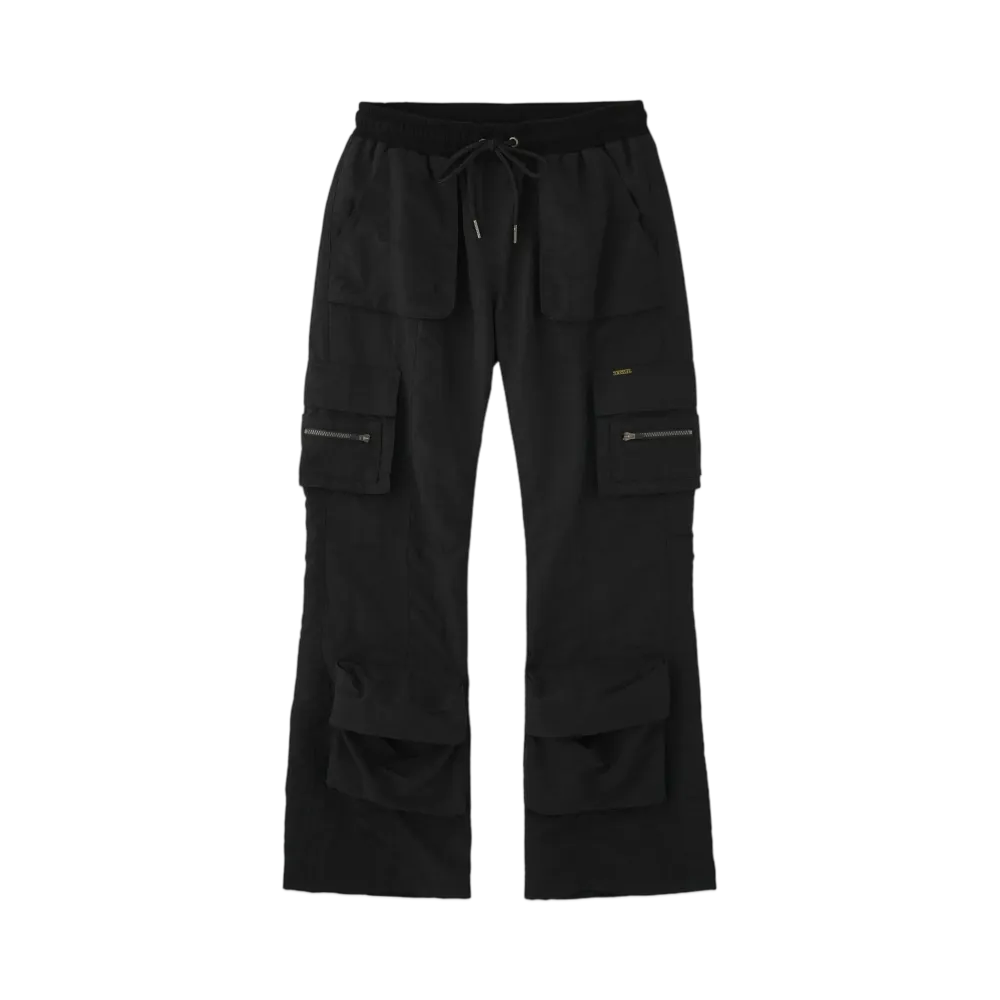 X-Girl Low Rise Easy Flare Pants "Black"
