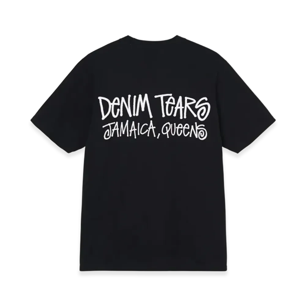 Stussy x Our Legacy x Denim Tears Jamica Tee "Black"