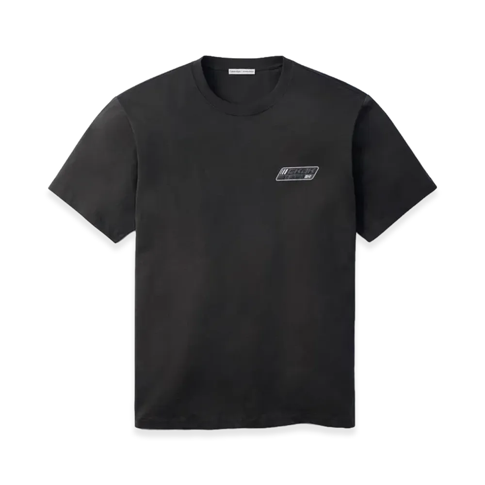 Calvin Klein x Jung Kook of BTS Logo Badge Relaxed T-Shirt "Peat Black"