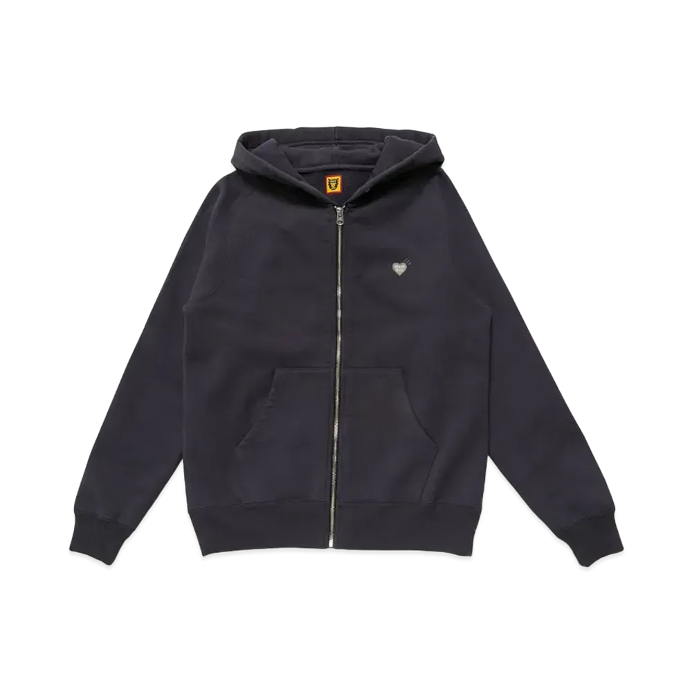 HUMAN MADE ZIP HOODIE "Navy"