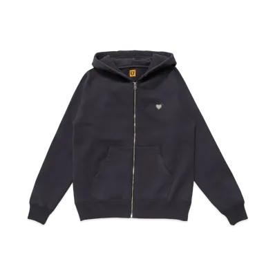 HUMAN MADE ZIP HOODIE "Navy"