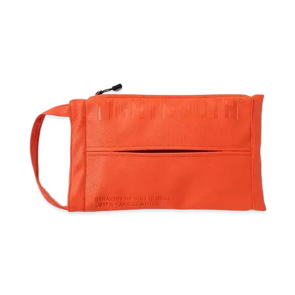 TIGHTBOOTH Leather Tissue Paper Case "Orange"