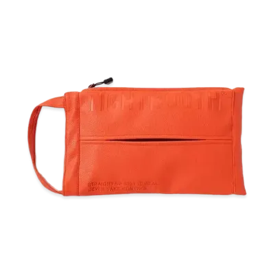 TIGHTBOOTH Leather Tissue Paper Case "Orange"