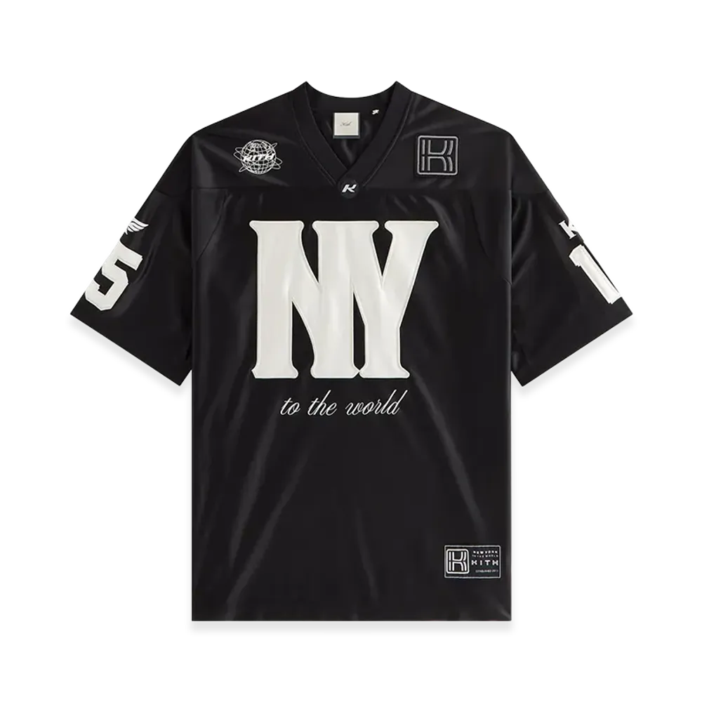 Kith Women's Koda Football Jersey "Black"