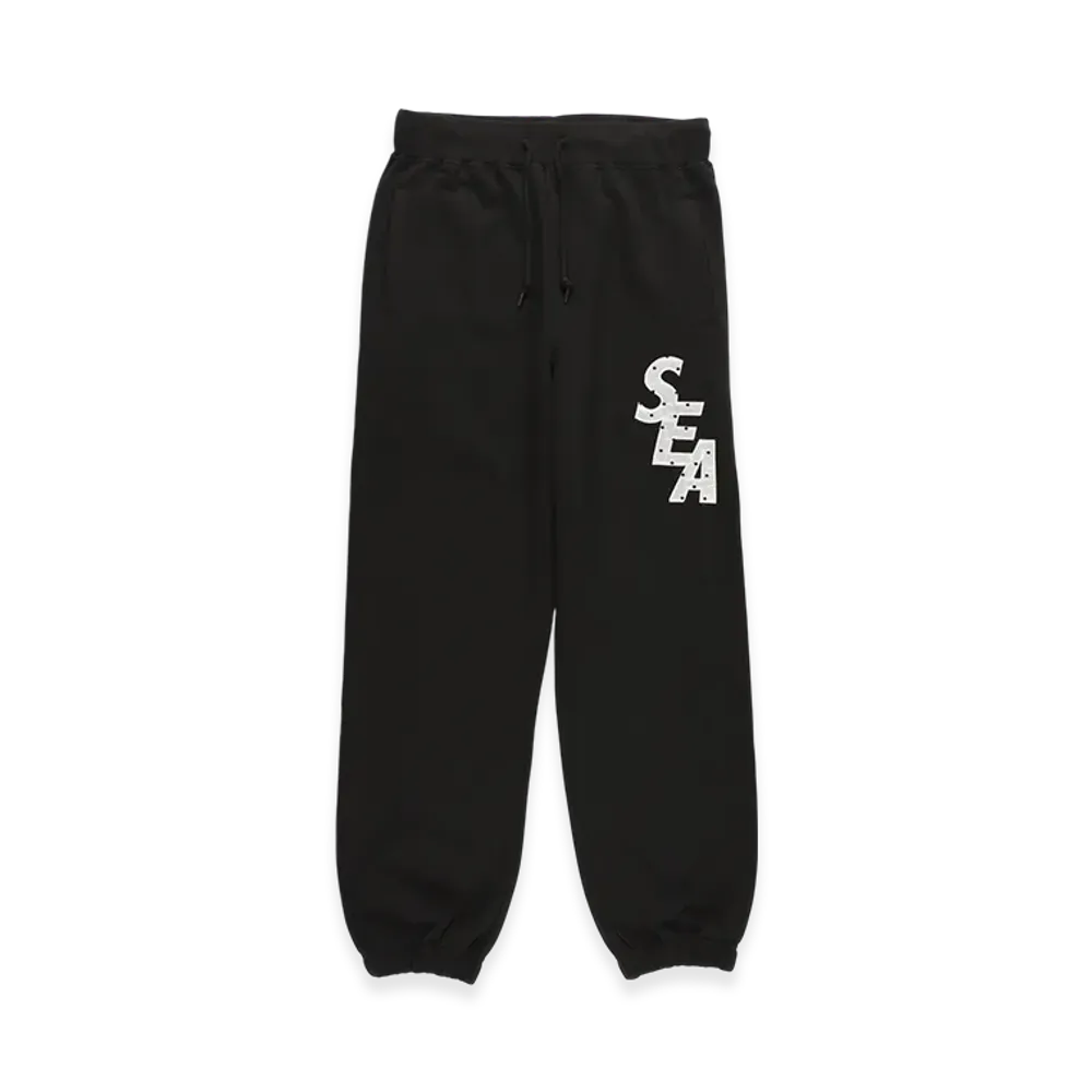 WIND AND SEA Dot Sea Sweat Pant "Black"