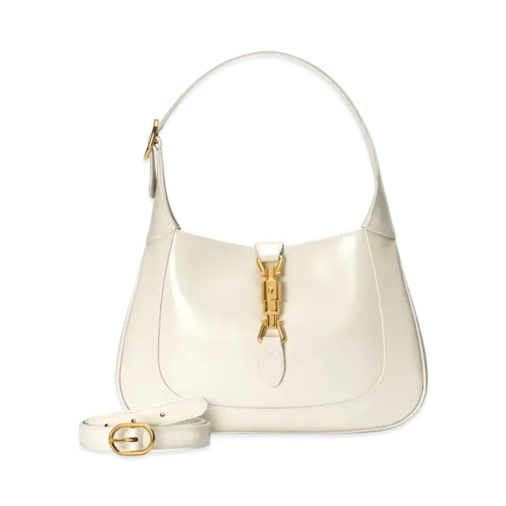 GUCCI Jackie 1961 Small Shoulder Bag "White"