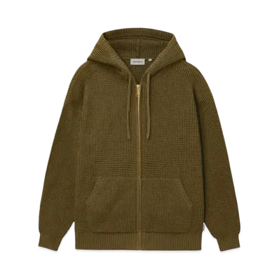 Carhartt WIP Hooded Waffle Jacket "Lizard"
