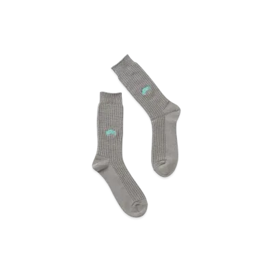 TIGHTBOOTH College Waffle Socks "Khaki"
