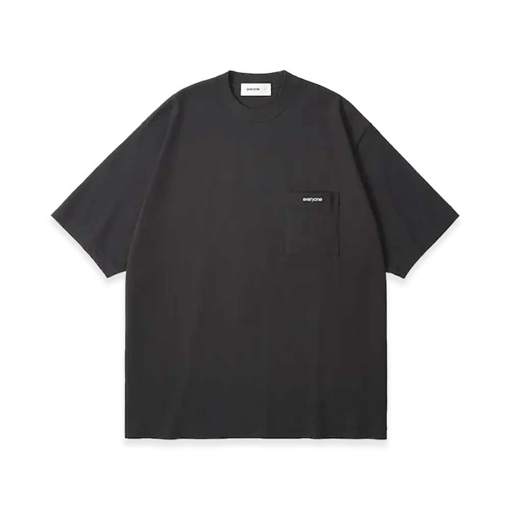 everyone Pocket Tee Shirt "Black"