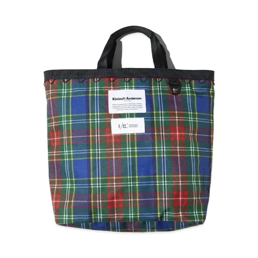 F/CE. Check Tote "Red"