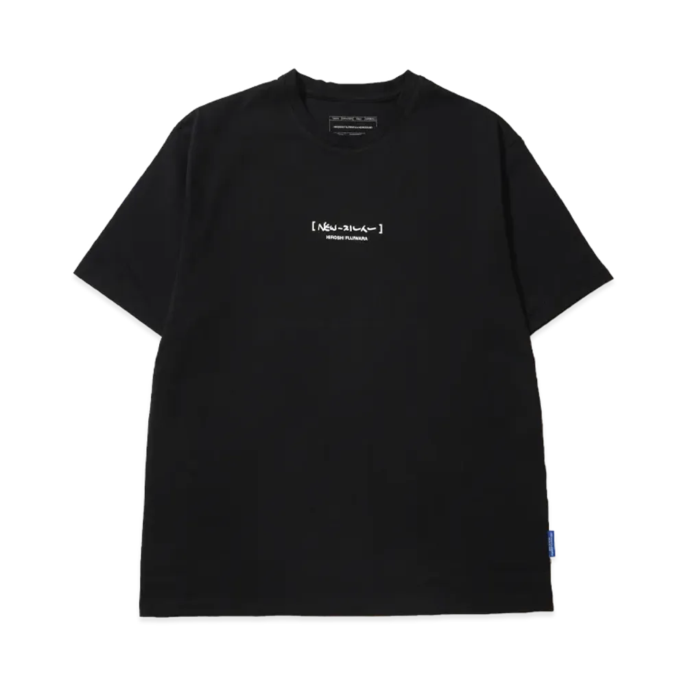NewJeans x Hiroshi Fujiwara Supernatural Coller T-Shirt Ver.1 "Black"