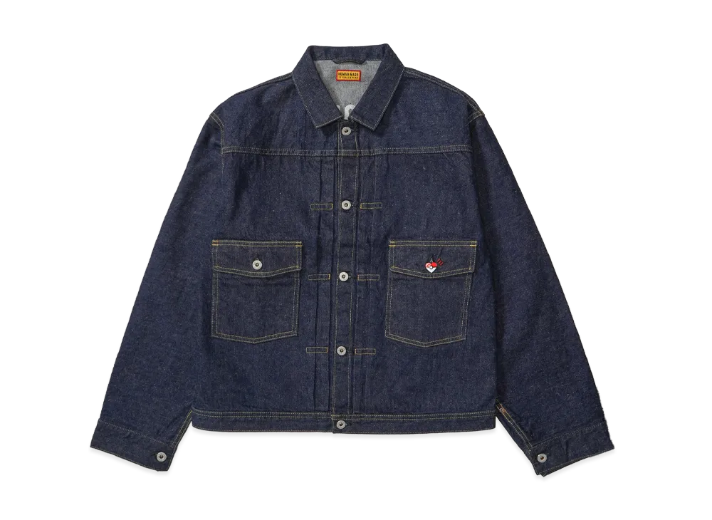 HUMAN MADE x Pokemon Made Denim Jacket (Pikachu) HUMAN MADE x Pokemon Made Denim Jacket (Pikachu)