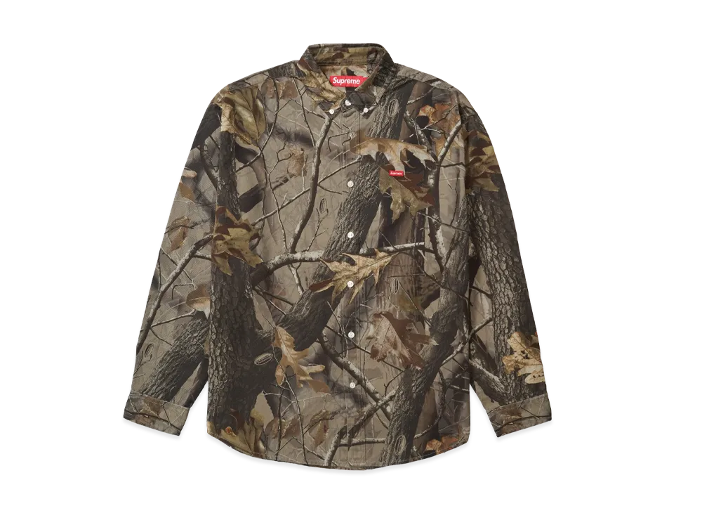 Supreme Small Box Shirt (26SS) "Realtree Hardwoods Camo"