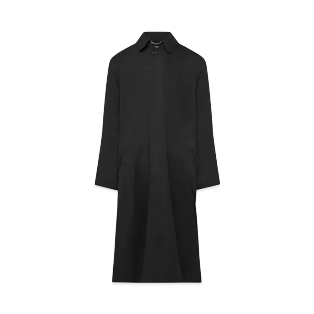 Maison Margiela Women's Peached Trench Coat
 "Black"