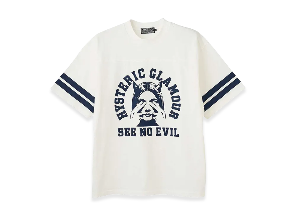 HYSTERIC GLAMOUR See No Evil Tee "White"