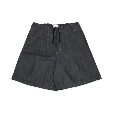 ALOUND Selvedge Denim Shorts "Black Denim"