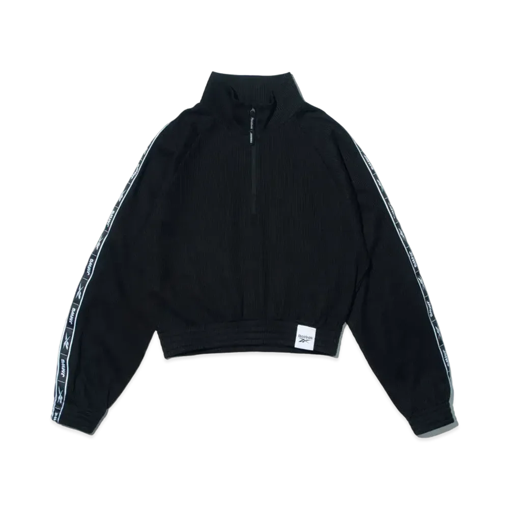 Reebok x JIMWAG Half Zip Knit Tops "Black"