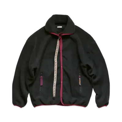 KAPITAL REVERSE FLEECE CELTIC ANOLAK "Black"