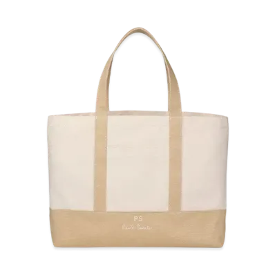 Paul Smith PS Weekend Tote Bag "Ivory"