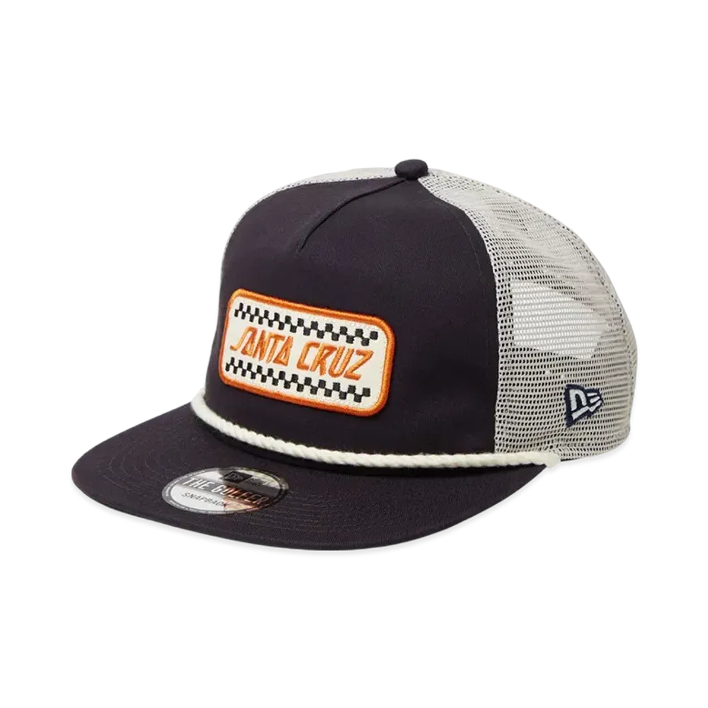 NEW ERA x SANTA CRUZ Skateboards The Golfer Tracker Check Logo "Navy/White"