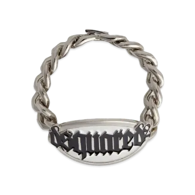 Dsquared2 Gothic Dsquared2 Bracelet "Palladium/Black"
