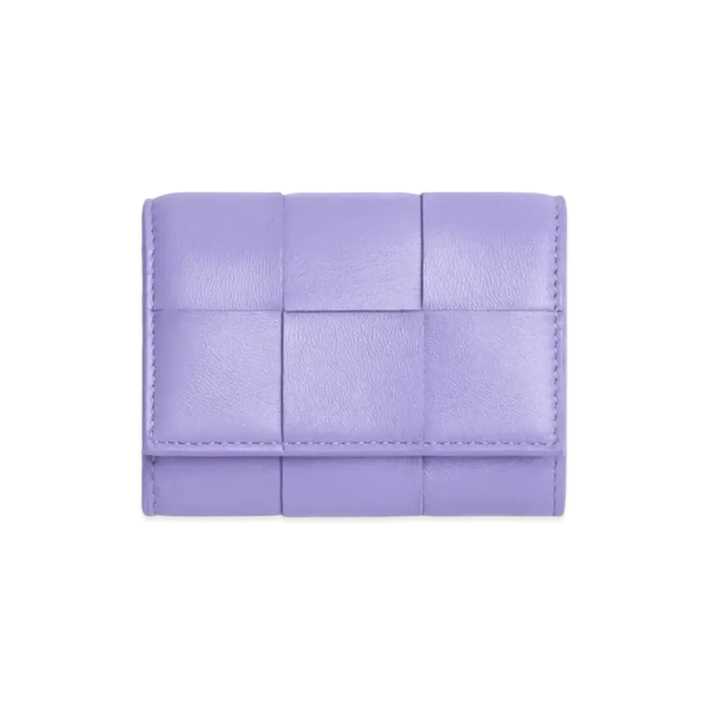 Bottega Veneta Envelope Card Case "Wisteria"