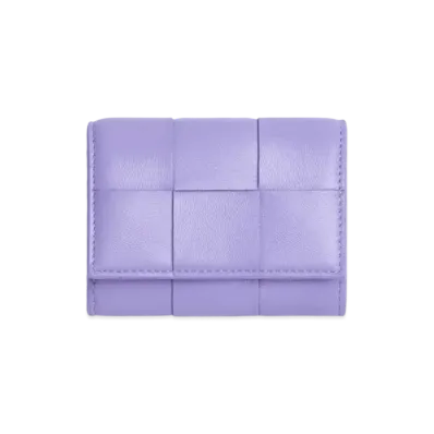 Bottega Veneta Envelope Card Case "Wisteria"