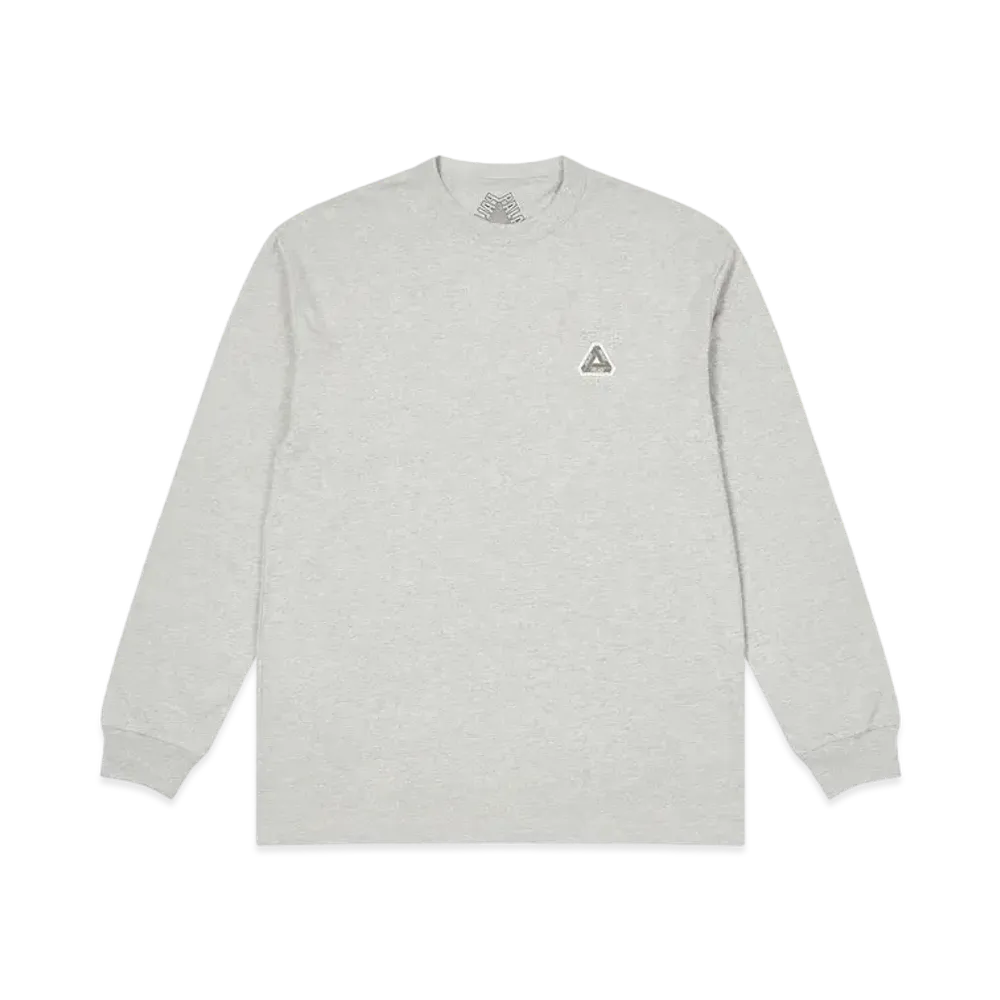 PALACE Sofar Longsleeve "Grey Marl"