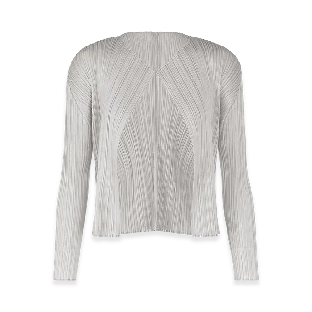 PLEATS PLEASE ISSEY MIYAKE Lucid Pleats "Light Gray"