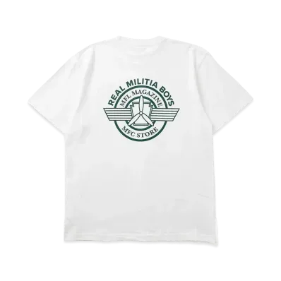 MFC STORE x MFL Magazine Tied Gun S/S Tee "White"