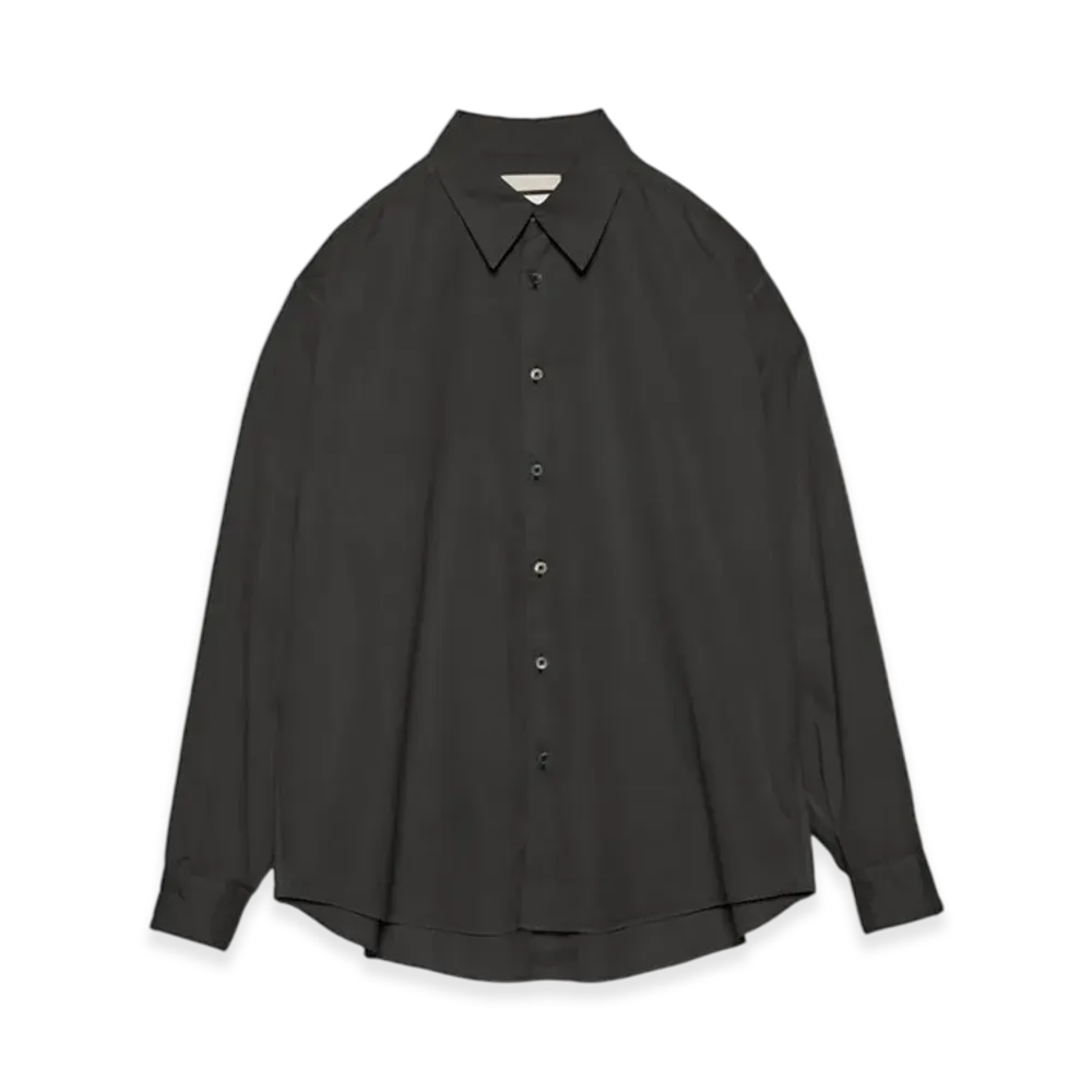 Graphpaper x YOKE Pigment Dyed Regular Shirt "Black"