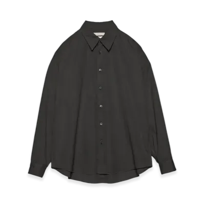 Graphpaper x YOKE Pigment Dyed Regular Shirt "Black"